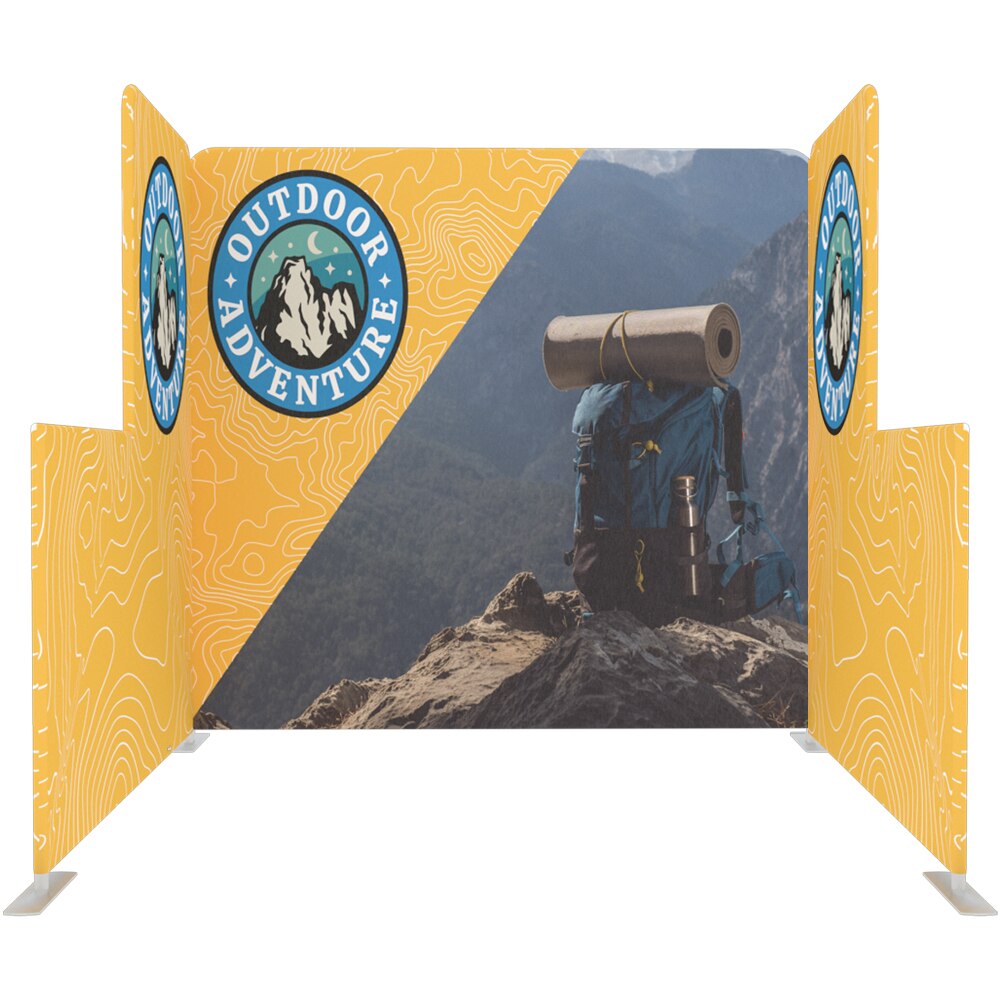 10 ft. EZ Tube® Connect Kit N — Single Sided Graphic Package with White Back Fabric